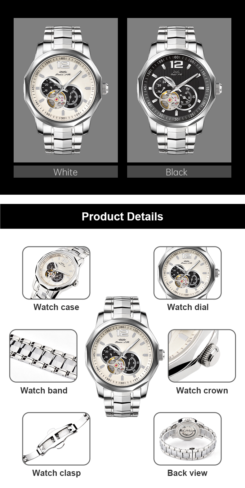 automatic wrist watches for men