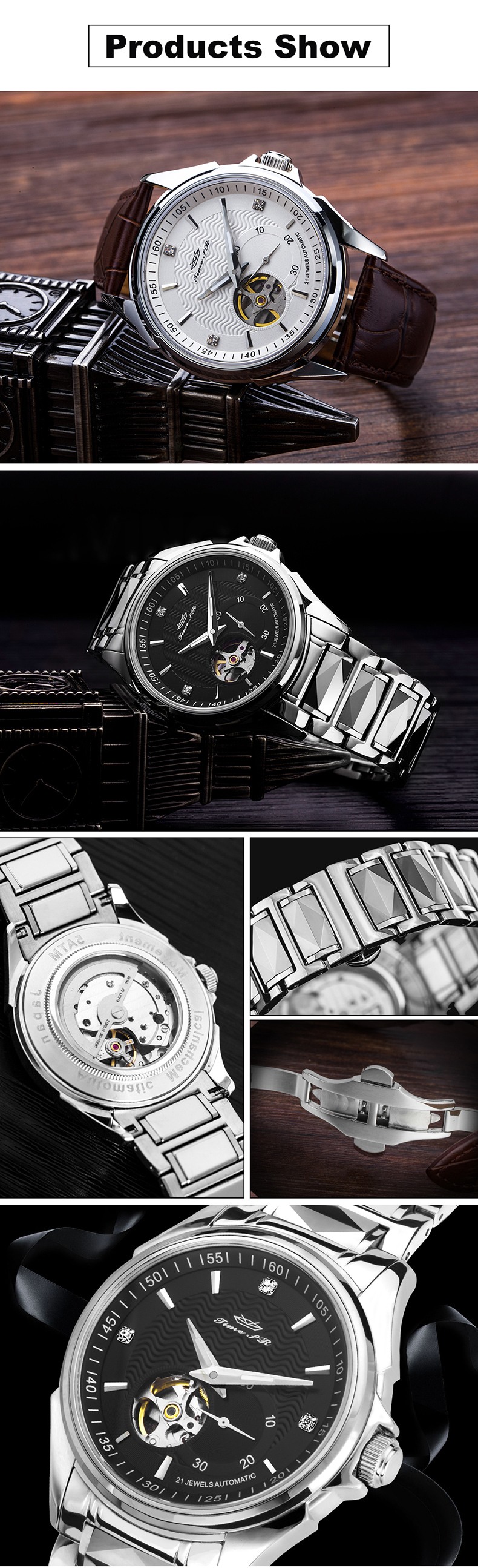 Customized Logo Mechanical watch