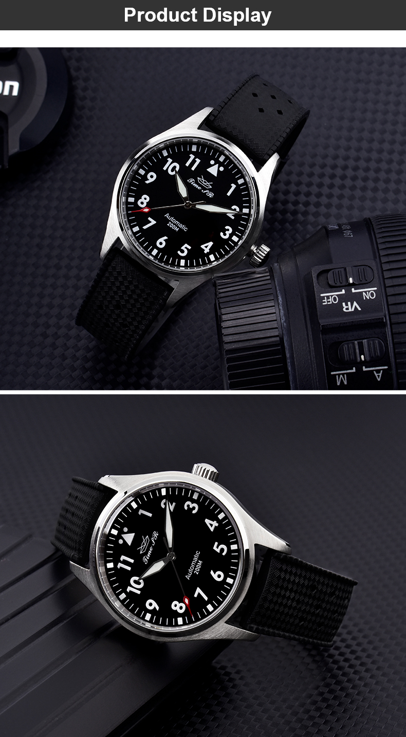 Customized Logo Mechanical Diving Watch