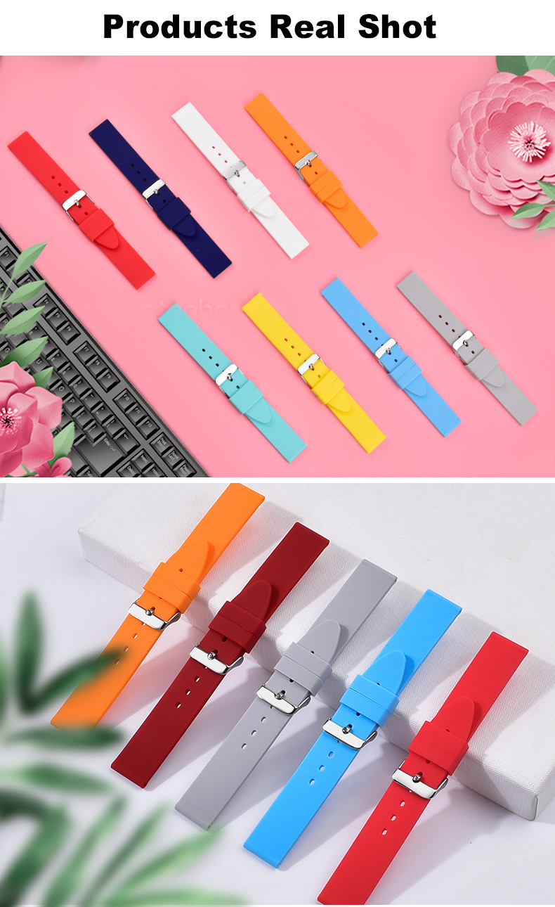 silicone watch band straps