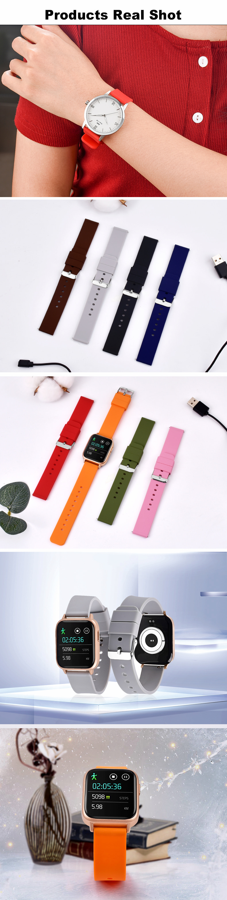 Silicone Watch Strap SHX watch bands