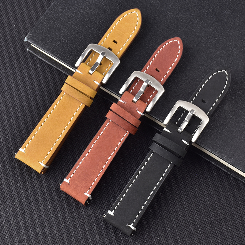 genuine leather watch straps