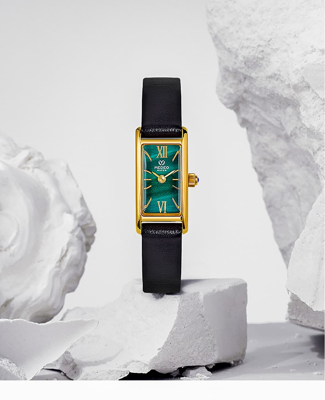 Green Dial Quartz Watches for Ladies