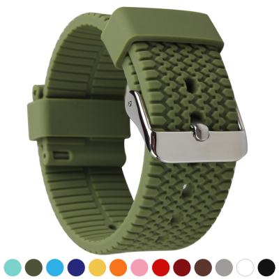 silicone rubber watch band strap for huawei watch