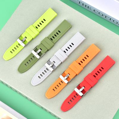 18 20 22mm Watch Straps Silicone Strap